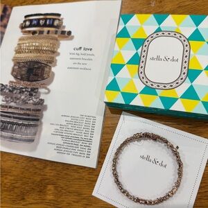 Hera Coil Bracelet- Rose Gold